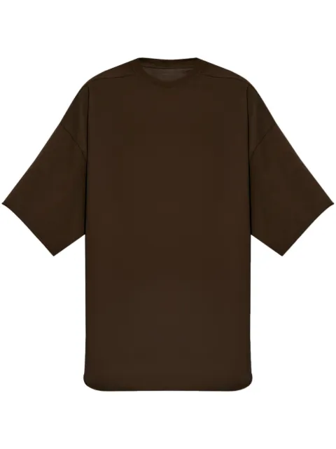 Rick Owens playera con cuello redondo