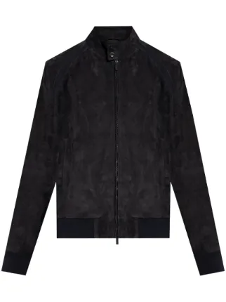 Giorgio Armani スエード ジャケット | ブルー | FARFETCH JP