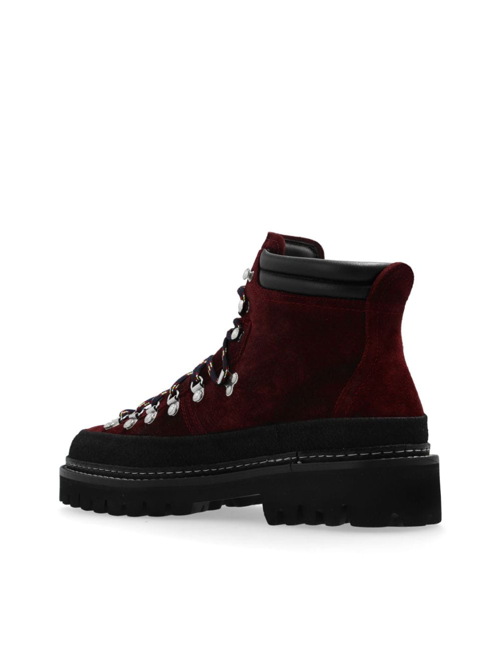 DSQUARED2 Enkellaarzen met veters Rood