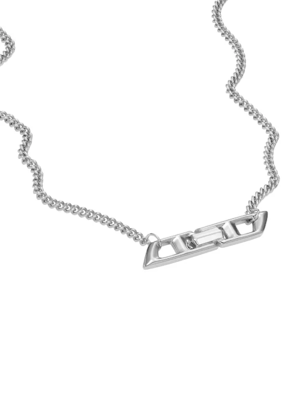 【開店記念セール！】 Diesel Dl1351040 Jewel Necklace | Silver | FARFETCH アクセサリー
