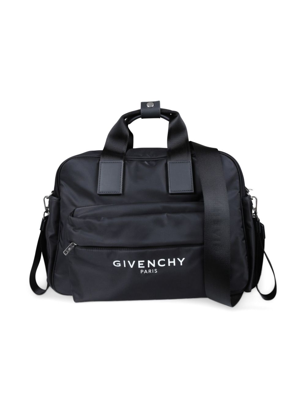 Givenchy Kids logo-print changing bag - Black