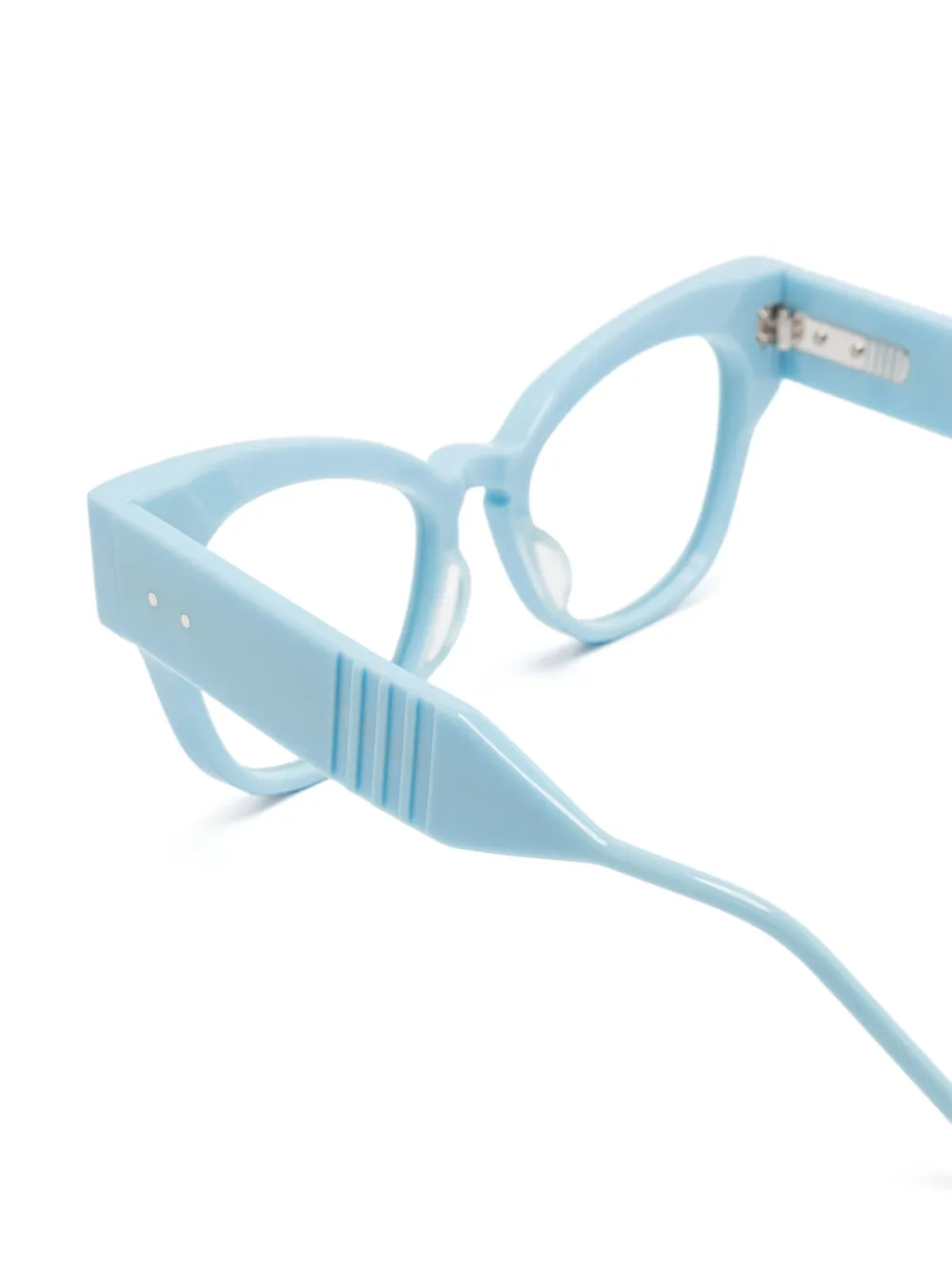 Thom Browne Eyewear Bril met cat-eye montuur Blauw