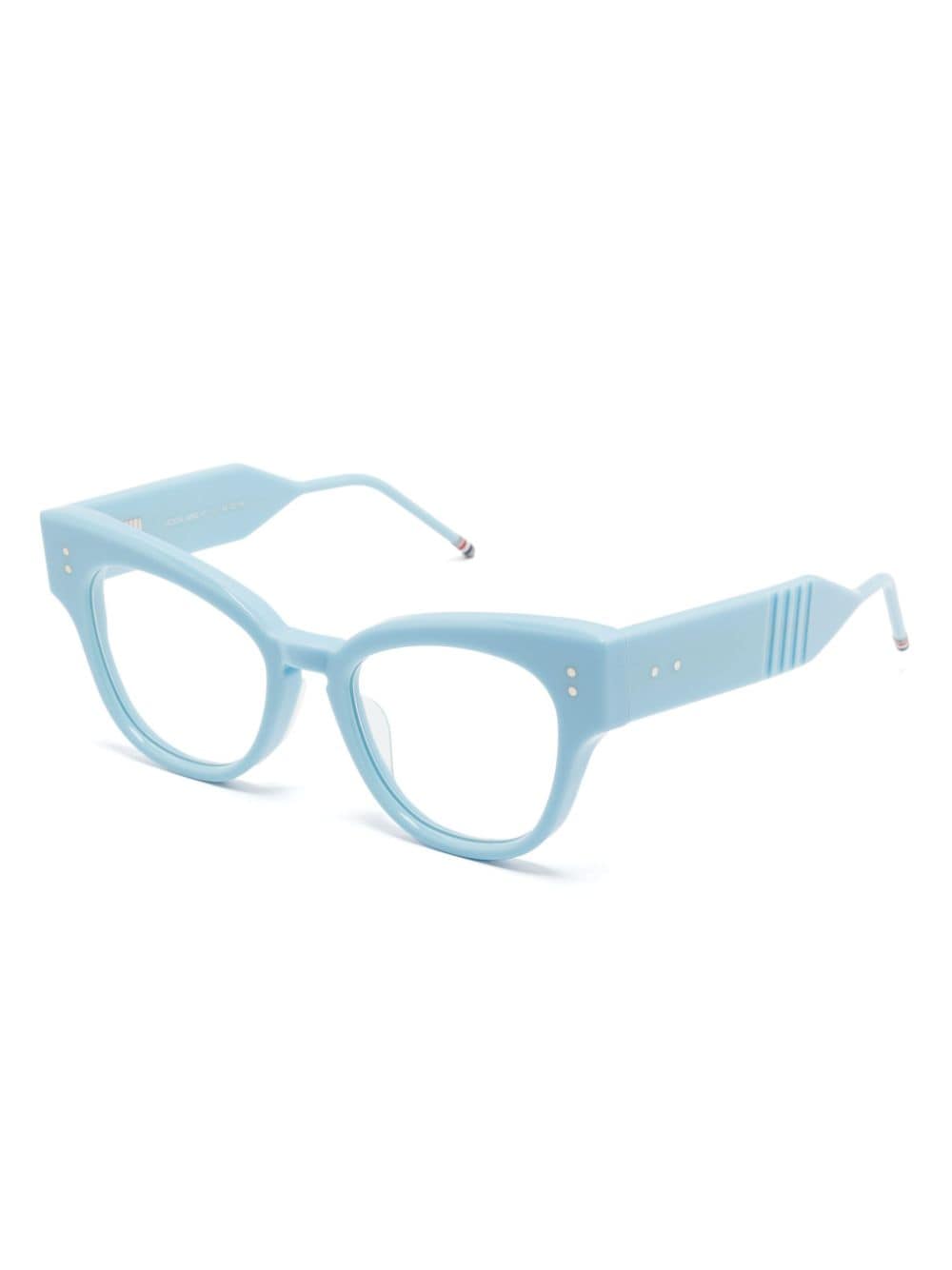 Thom Browne Eyewear cat-eye glasses - Blauw