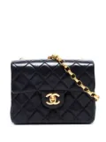 CHANEL Pre-Owned 1990 mini Bijoux shoulder bag - Black