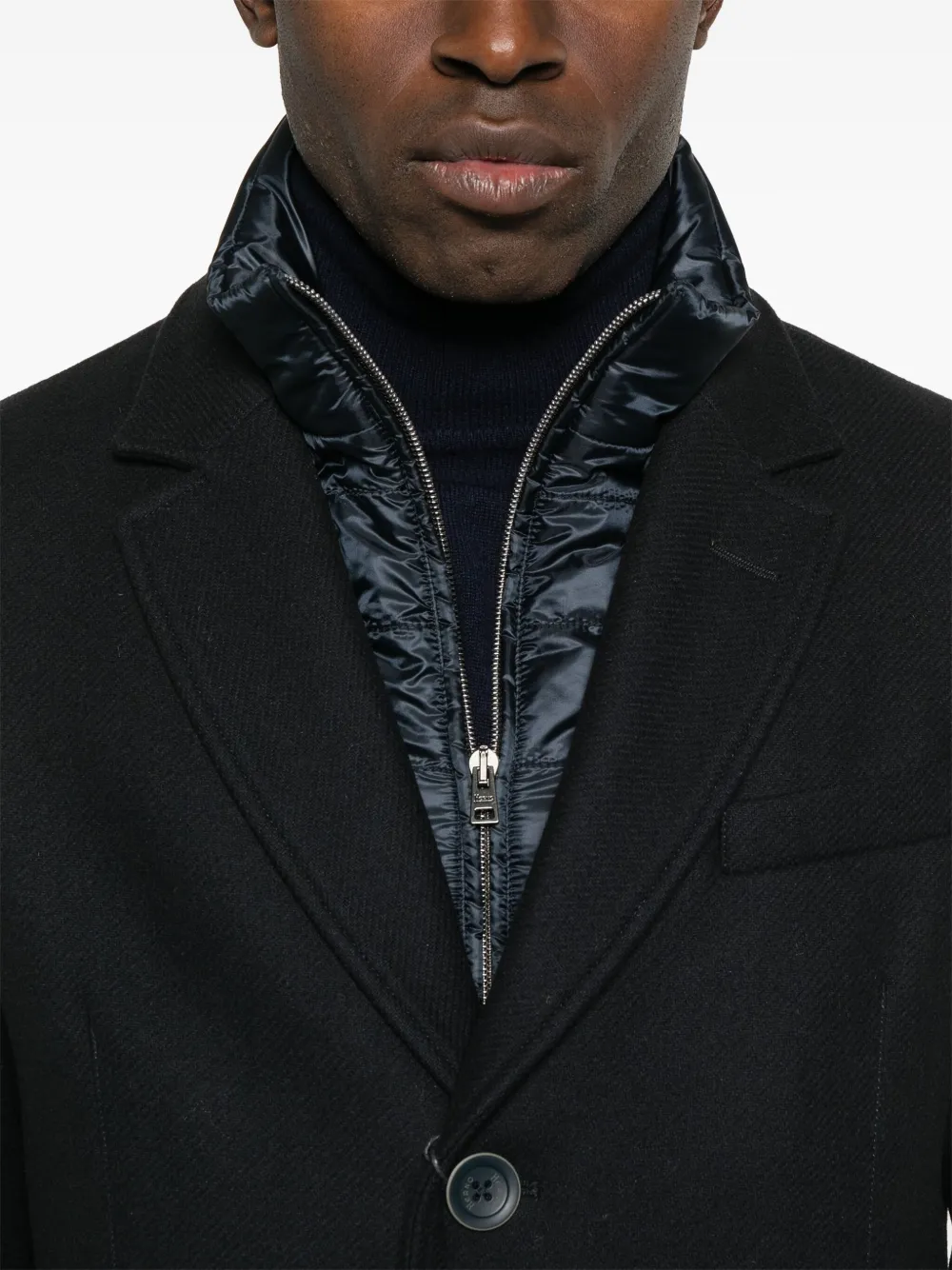 Herno Gelaagde jas Blauw