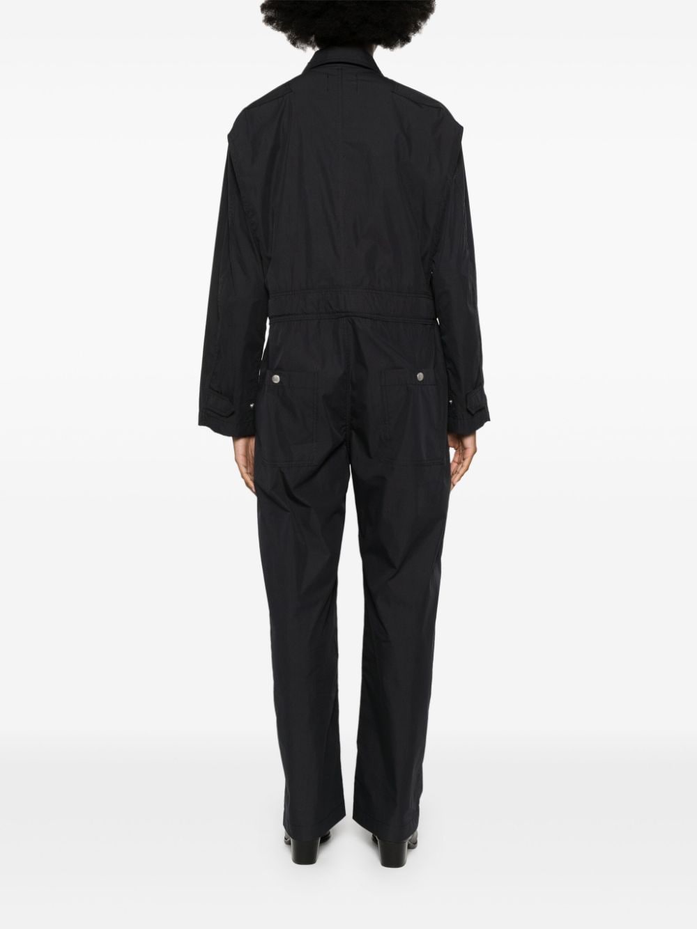 Shop Marant Etoile Rabbia Jumpsuit In Black