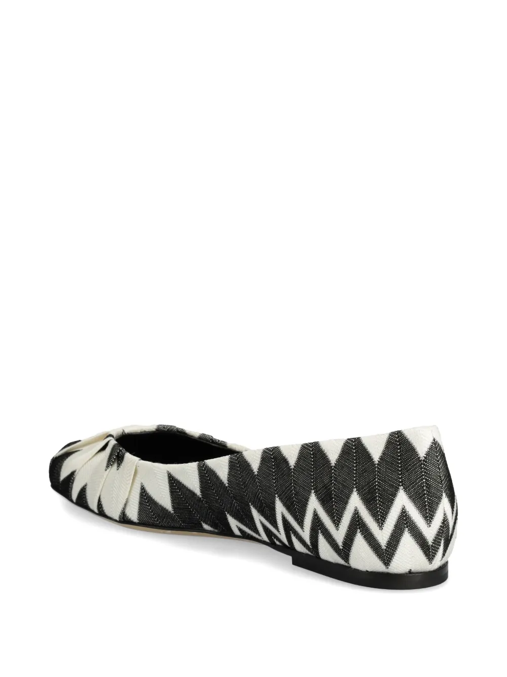 Missoni Ballerina's met geometrische print Zwart