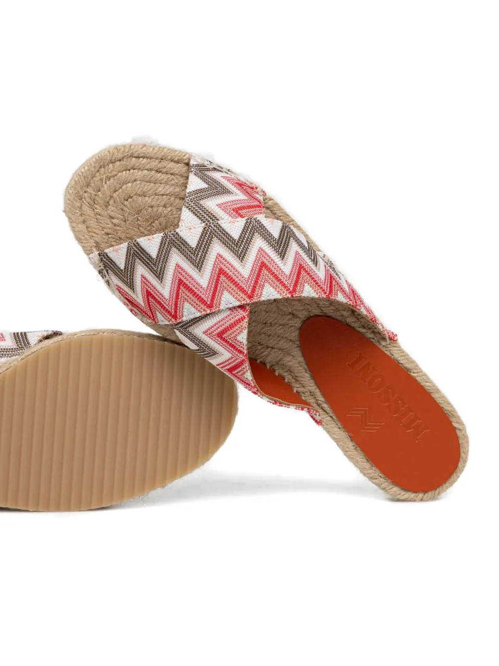 Missoni Espadrilles met zigzag-patroon Wit