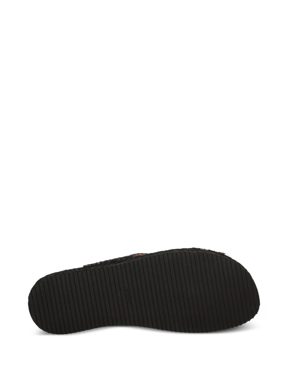 Missoni cross-strap slides Blue