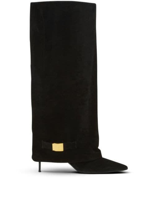 Balmain Stiefel mit Gamaschen-Effekt 95mm