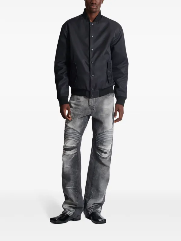 Balmain バイカージーンズ | ブラック | FARFETCH JP