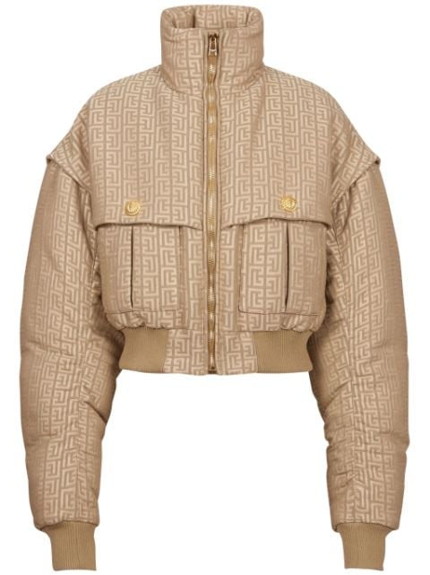 Balmain Labyrinth puffer jacket