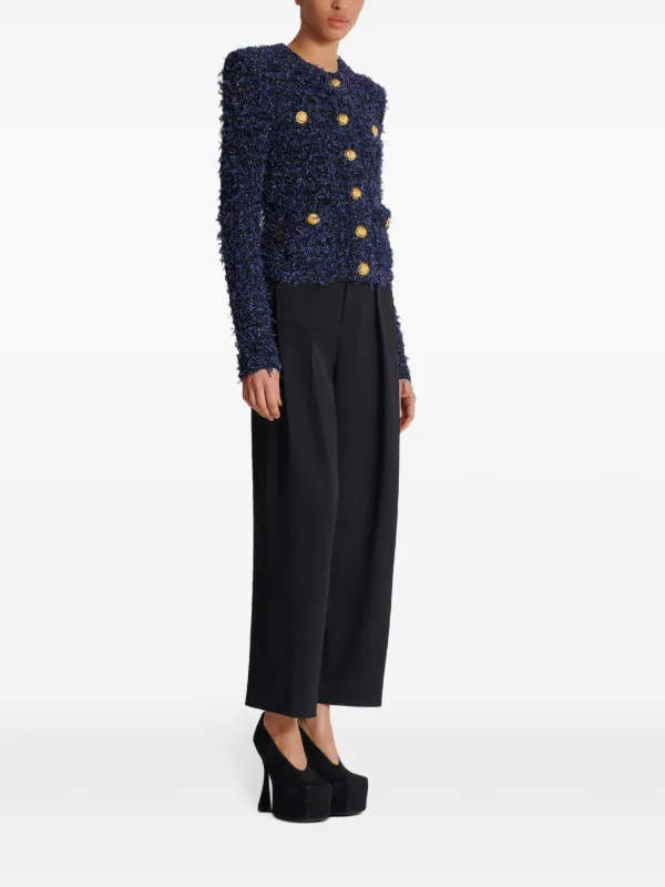 ★Balmain バルマン★ツィード ジャケット Balmain ツイード ジャケット | ブラック | FARFETCH JP