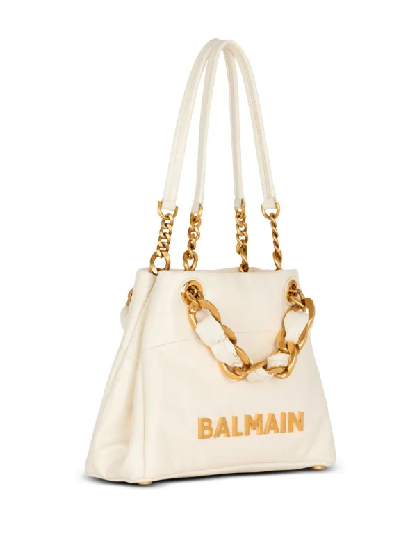 Balmain 1945 Soft ショルダーバッグ S | ホワイト | FARFETCH JP