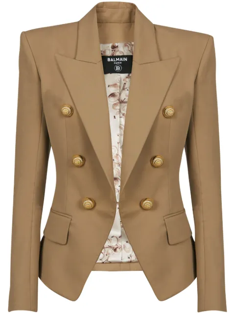 Balmain buttoned double-breasted blazer
