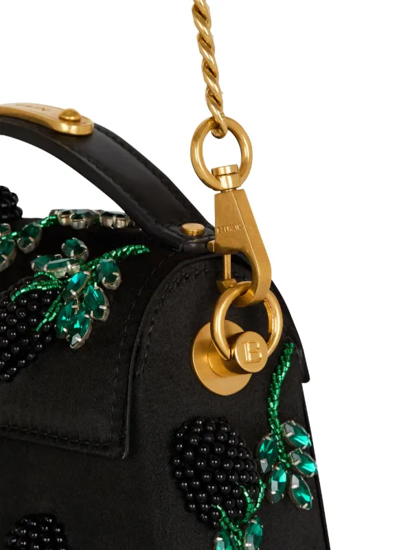 Balmain B-Buzz Dynasty Small Shoulder Bag | Black | FARFETCH