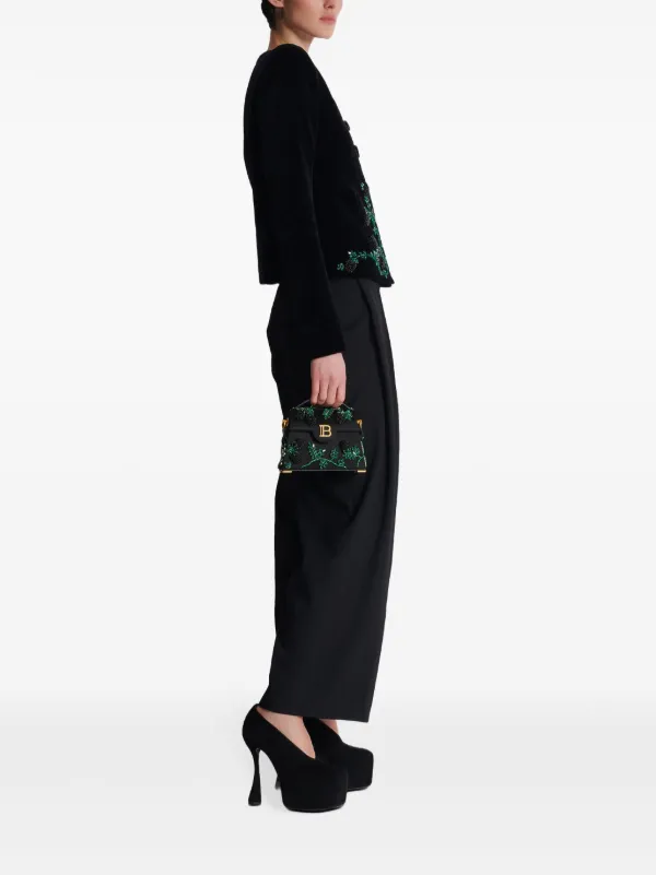 Balmain B-Buzz Dynasty Small Shoulder Bag | Black | FARFETCH