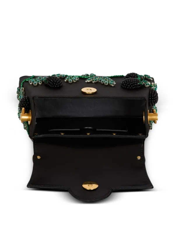 Balmain B-Buzz Dynasty Small Shoulder Bag | Black | FARFETCH