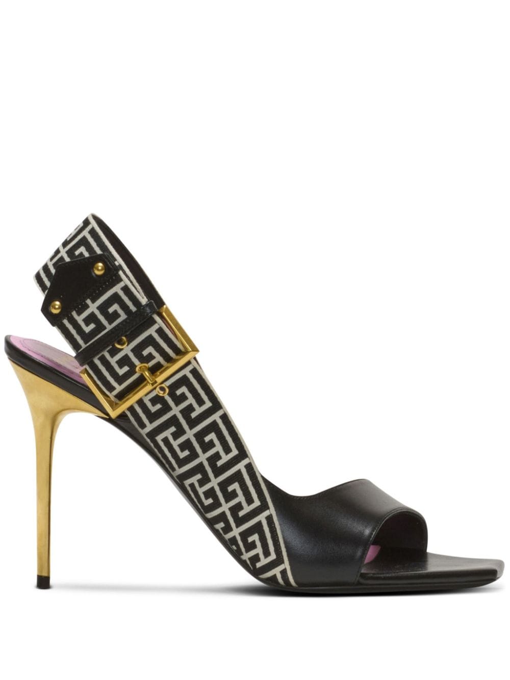 Balmain 95mm Ruby sandals – Black