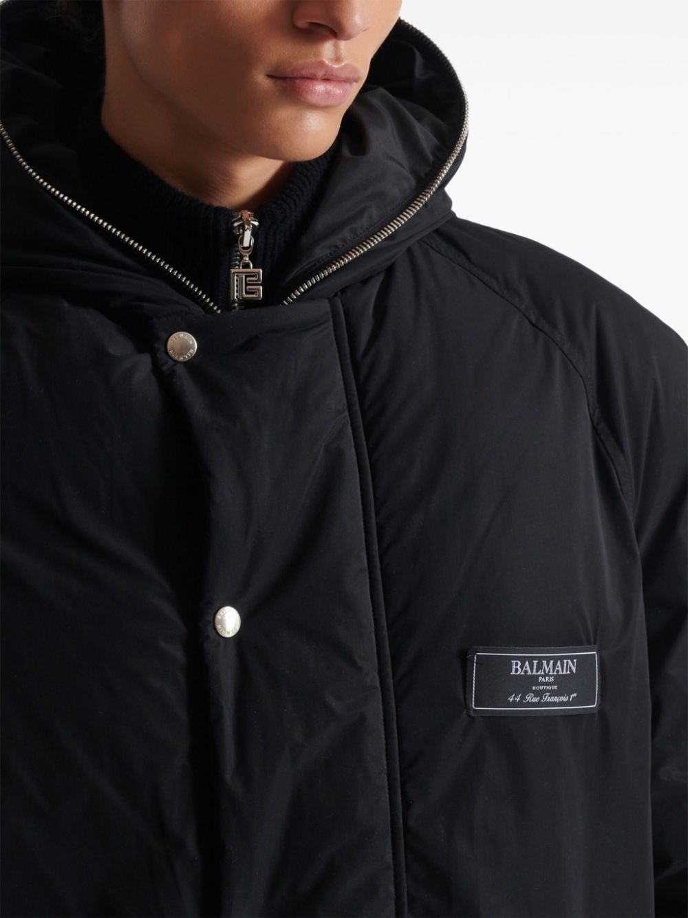 Balmain long down jacket Men