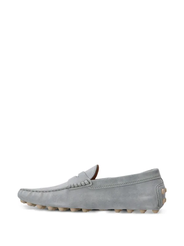 TOD’S $775 CITY Gommino Drivers Loafers In Gray Suede Men’s 7 Tod main image 3