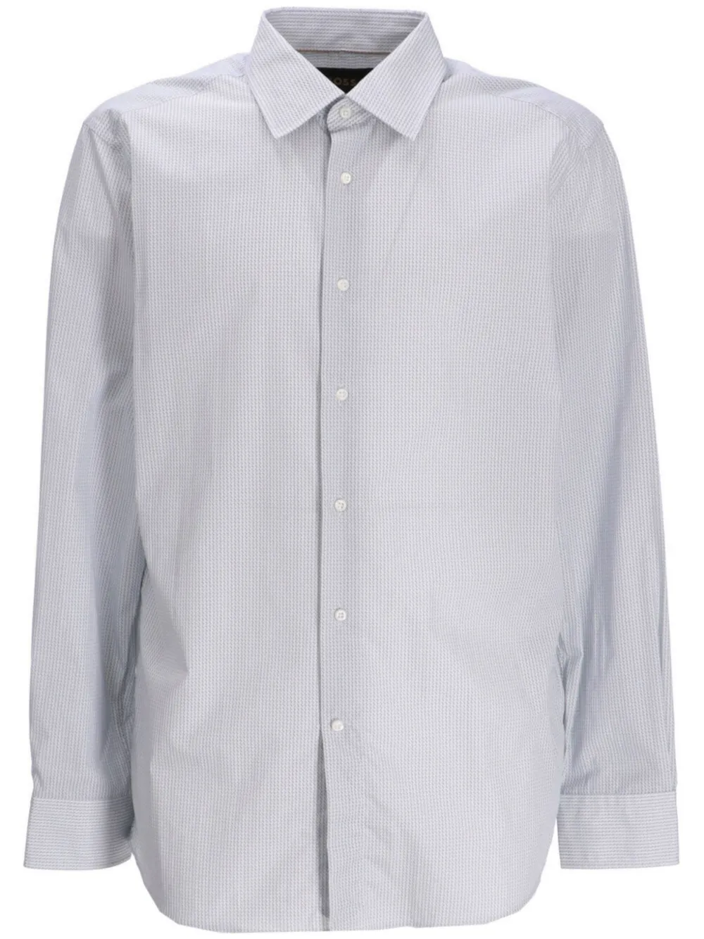 BOSS cotton shirt – Grey