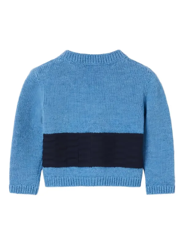 Gucci Kids エンブロイダリー カーディガン | ブルー | FARFETCH JP