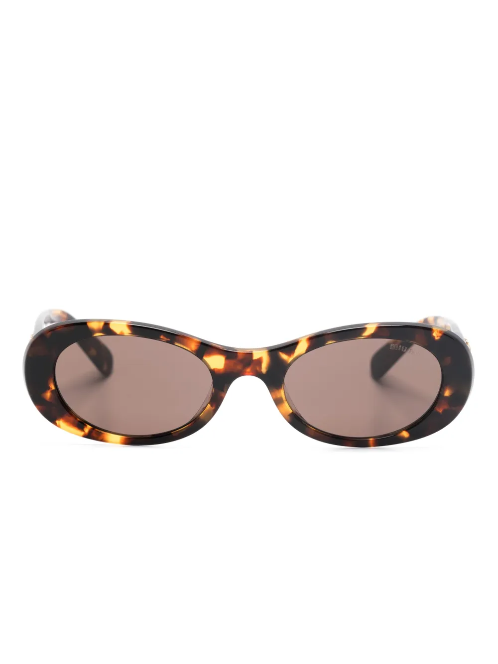 Miu Miu Eyewear Miu Glimpse sunglasses - Brown