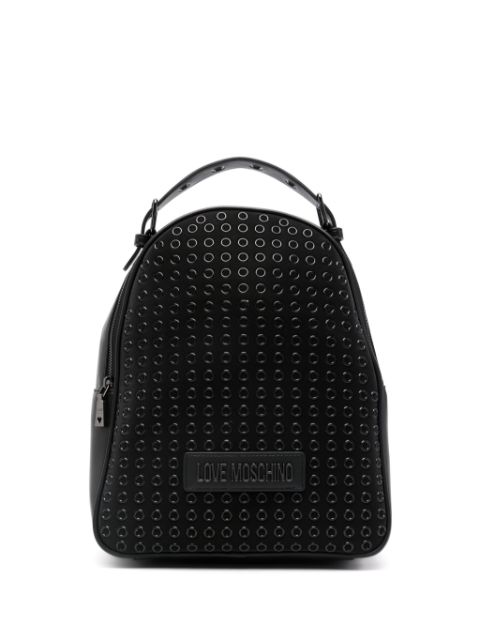 Love Moschino logo-patch backpack Women