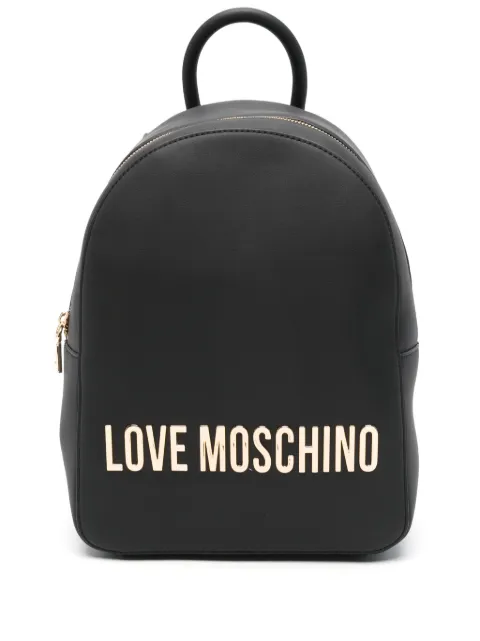 Love Moschino logo-lettering backpack WOMEN