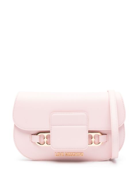 Love Moschino heart-chain crossbody bag Women