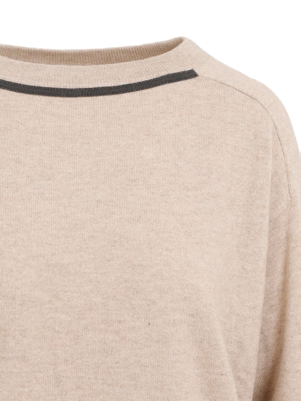 Shop Brunello Cucinelli Cashmere Jumper In Neutrals