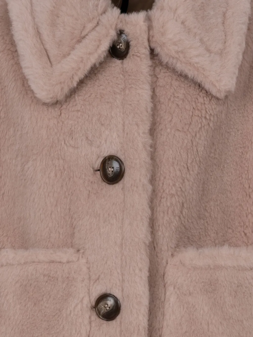 Max Mara Crop Jacket Clothing In Neutrals