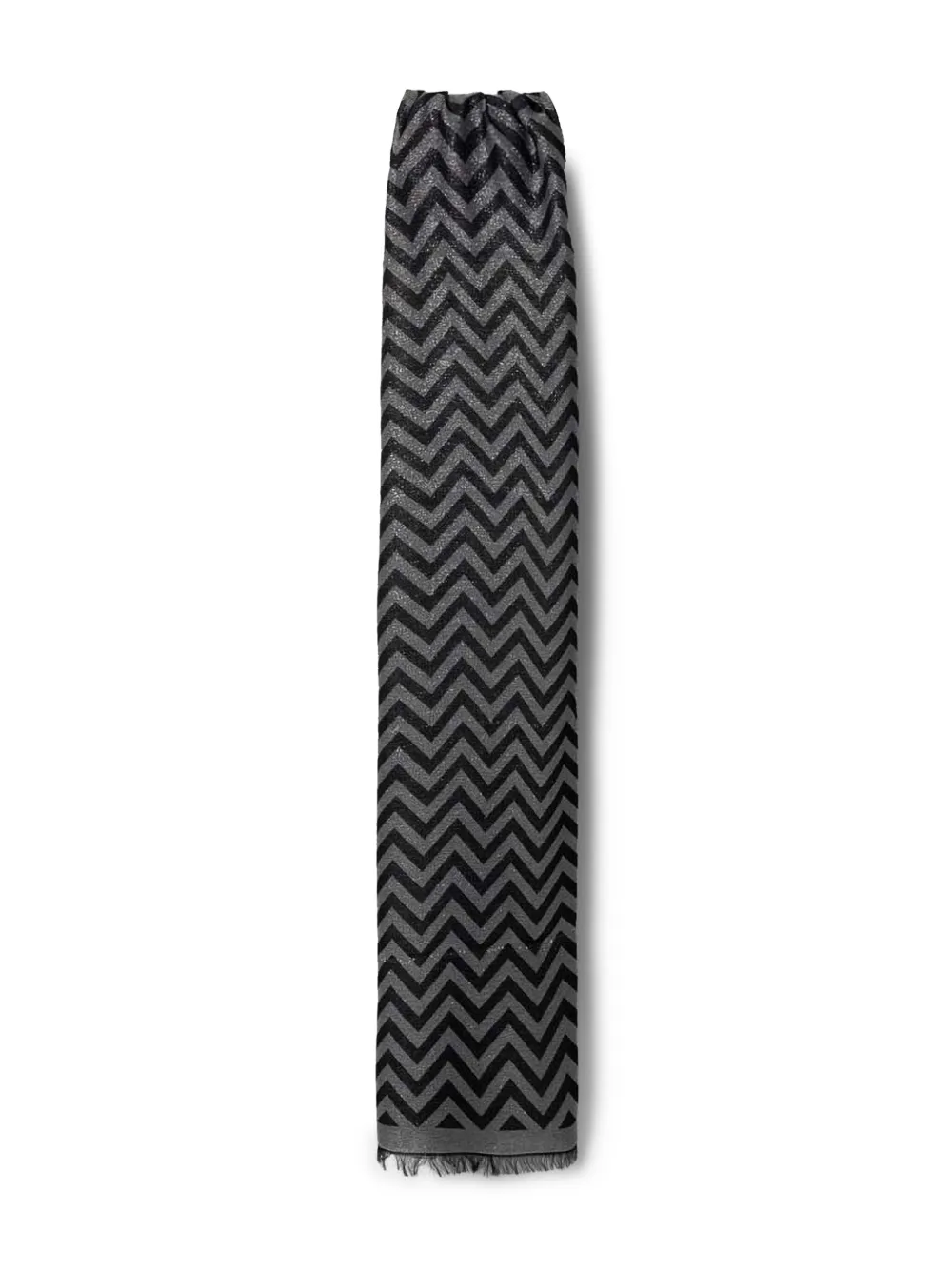 Missoni zigzag-patterned scarf | Black | Image 1