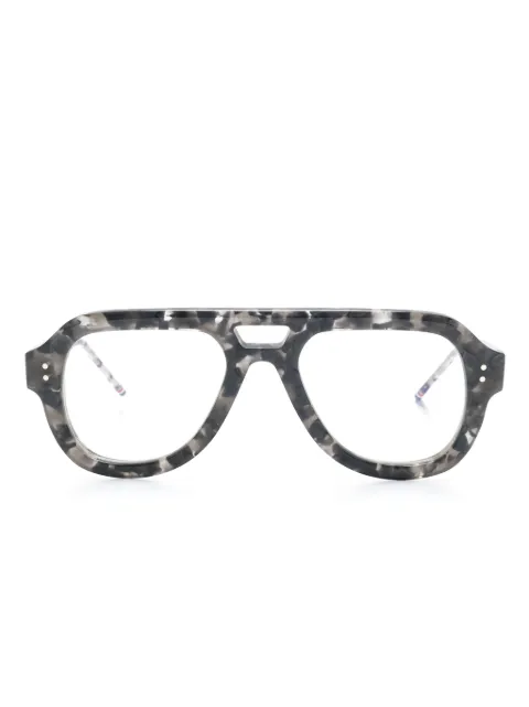 Thom Browne Eyewear pilot-frame glasses