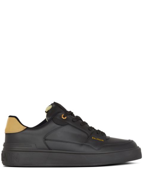 Balmain B-Court low-top leather sneakers Men