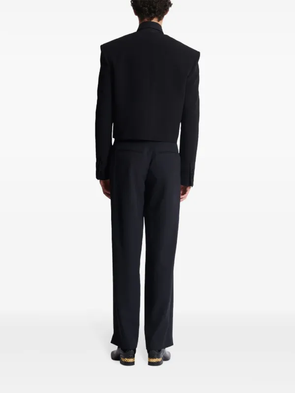 【BALMAIN】ダブルブレスト クロップドジャケット Balmain クロップド ジャケット | ブラック | FARFETCH JP