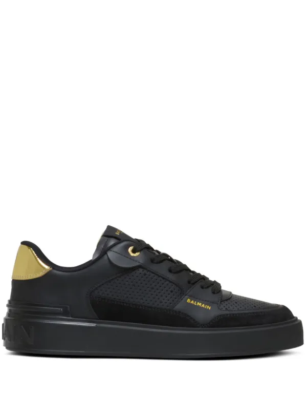 Balmain B Court Flip Sneakers Black