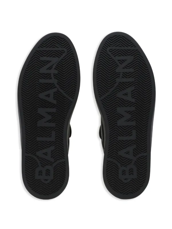 Balmain B-Court Flip Sneakers | Black | FARFETCH