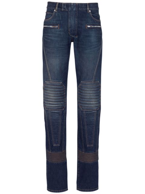 Balmain denim biker jeans Men