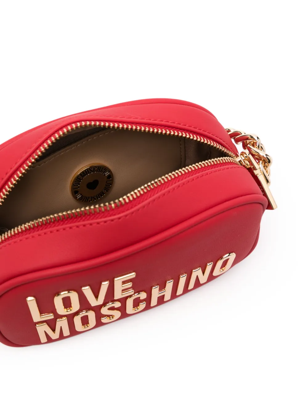 Cheap Love Moschino maxi lettering cross body bag Women