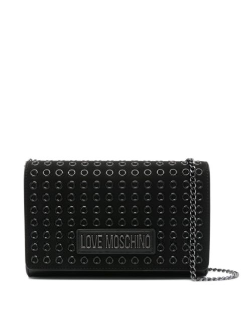 Love Moschino logo-lettering crossbody bag Women