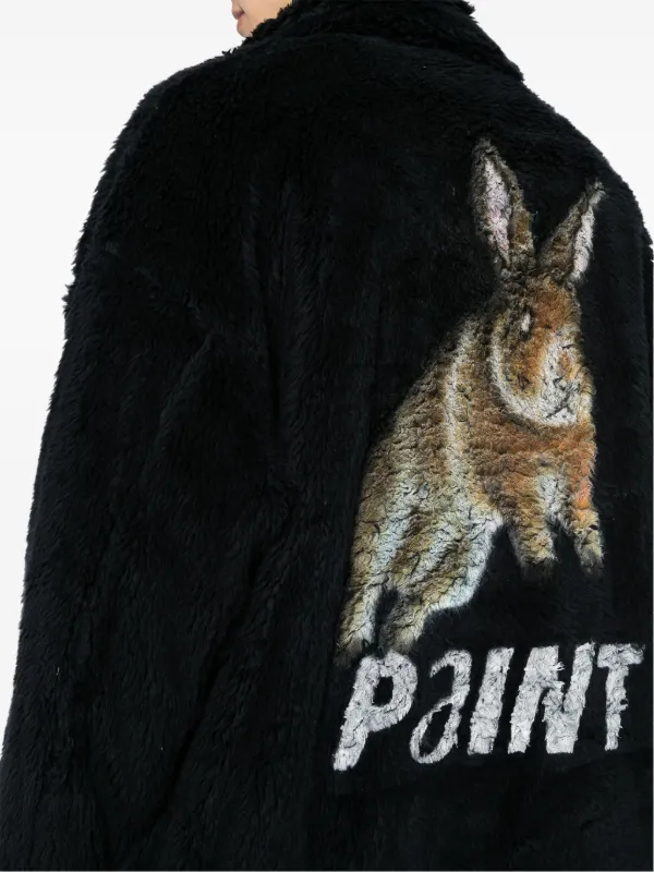 Pacsun x playboy faux fur coach jacket hotsell