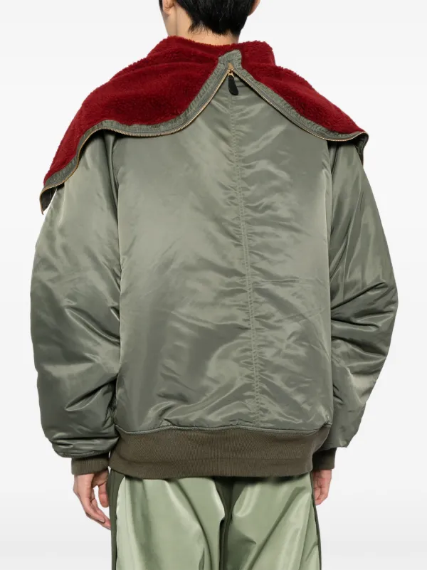 ジャケット・アウター Doublet Petal Mouth Hood Bomber Jacket doublet Khaki Petal Mouth Hood Bomber Jacket Doublet