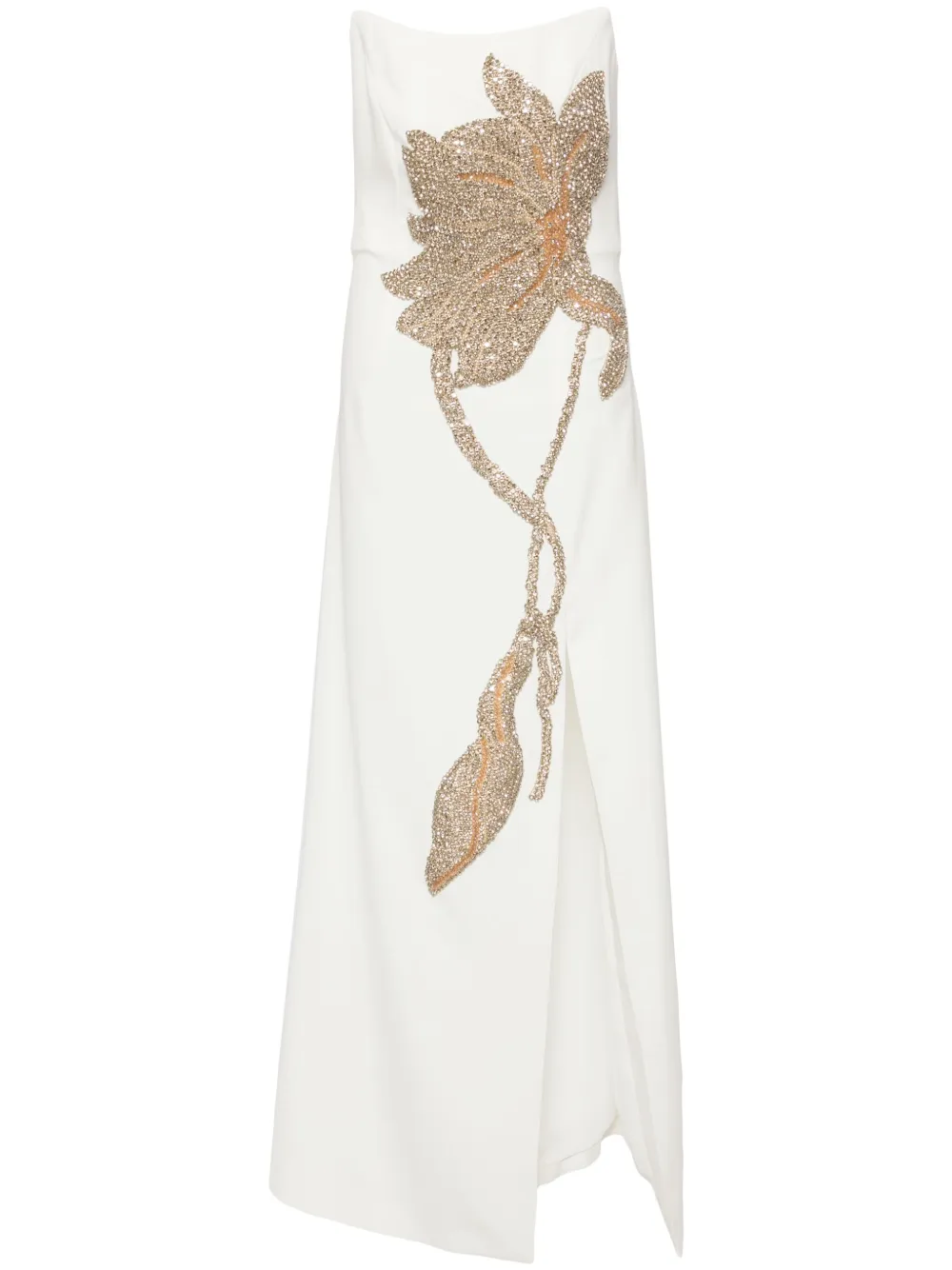 Costarellos Fara avondjurk Beige