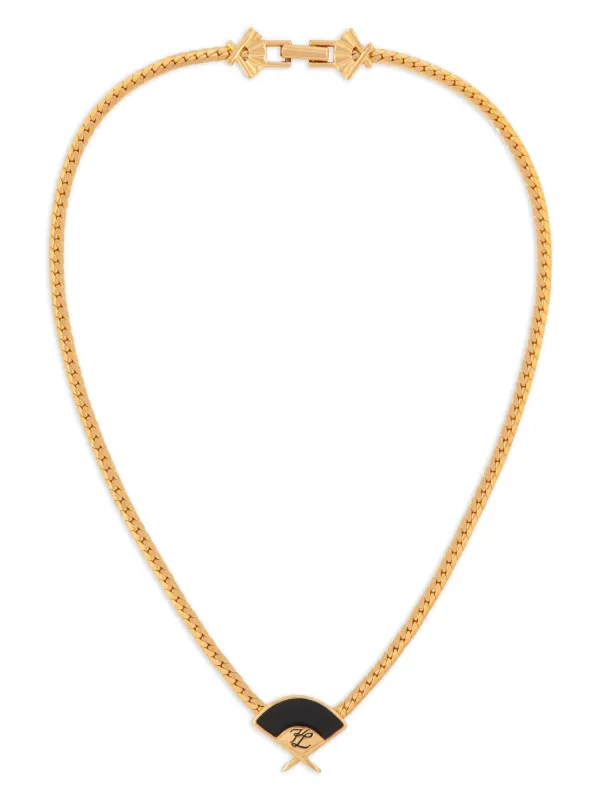 ネックレス・ペンダント KARL LAGERFELD K/ARCHIVE FAN NECKLACE KARL LAGERFELD K/ARCHIVE FAN NECKLACE