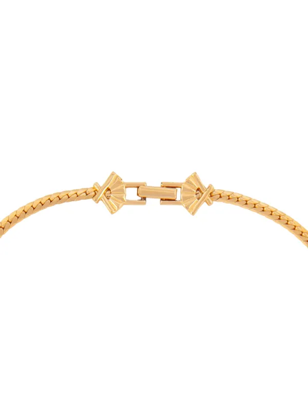 ネックレス・ペンダント KARL LAGERFELD K/ARCHIVE FAN NECKLACE Karl Lagerfeld 1980s Folding Fan Necklace | Gold | FARFETCH JO