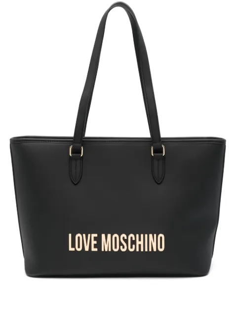 Love Moschino logo lettering shoulder bag WOMEN