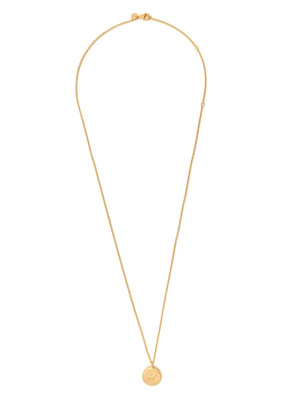 Tom Wood Coin Pendant necklace - Gold