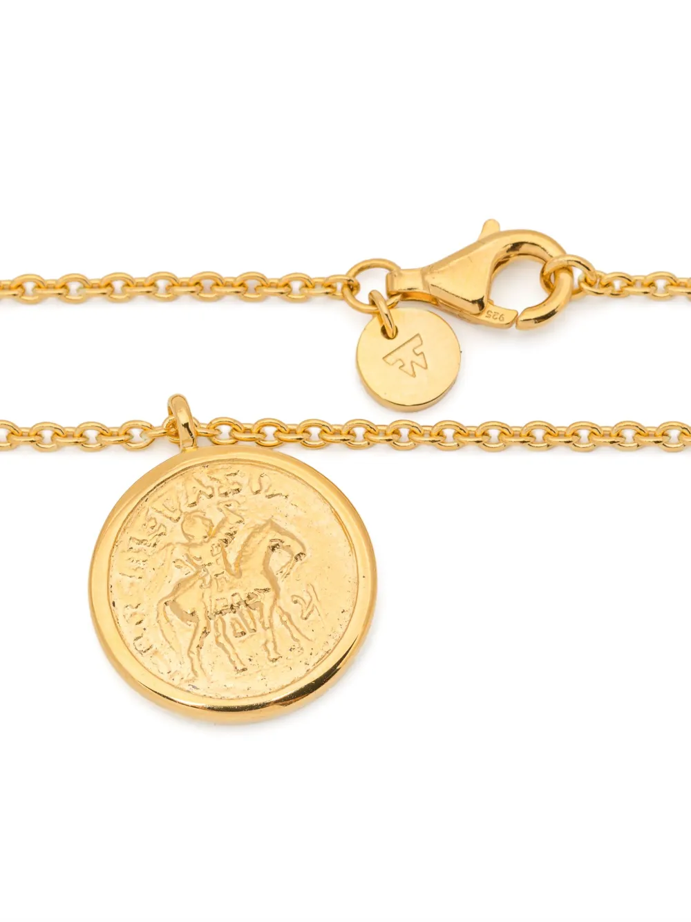 Tom Wood Coin Pendant Necklace | Gold | FARFETCH PT
